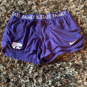 KSU Nike shorts